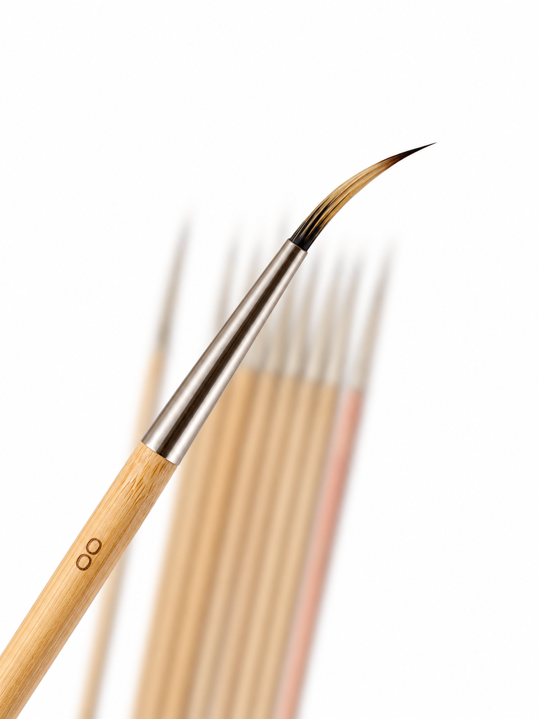 Miniature Curved Brush