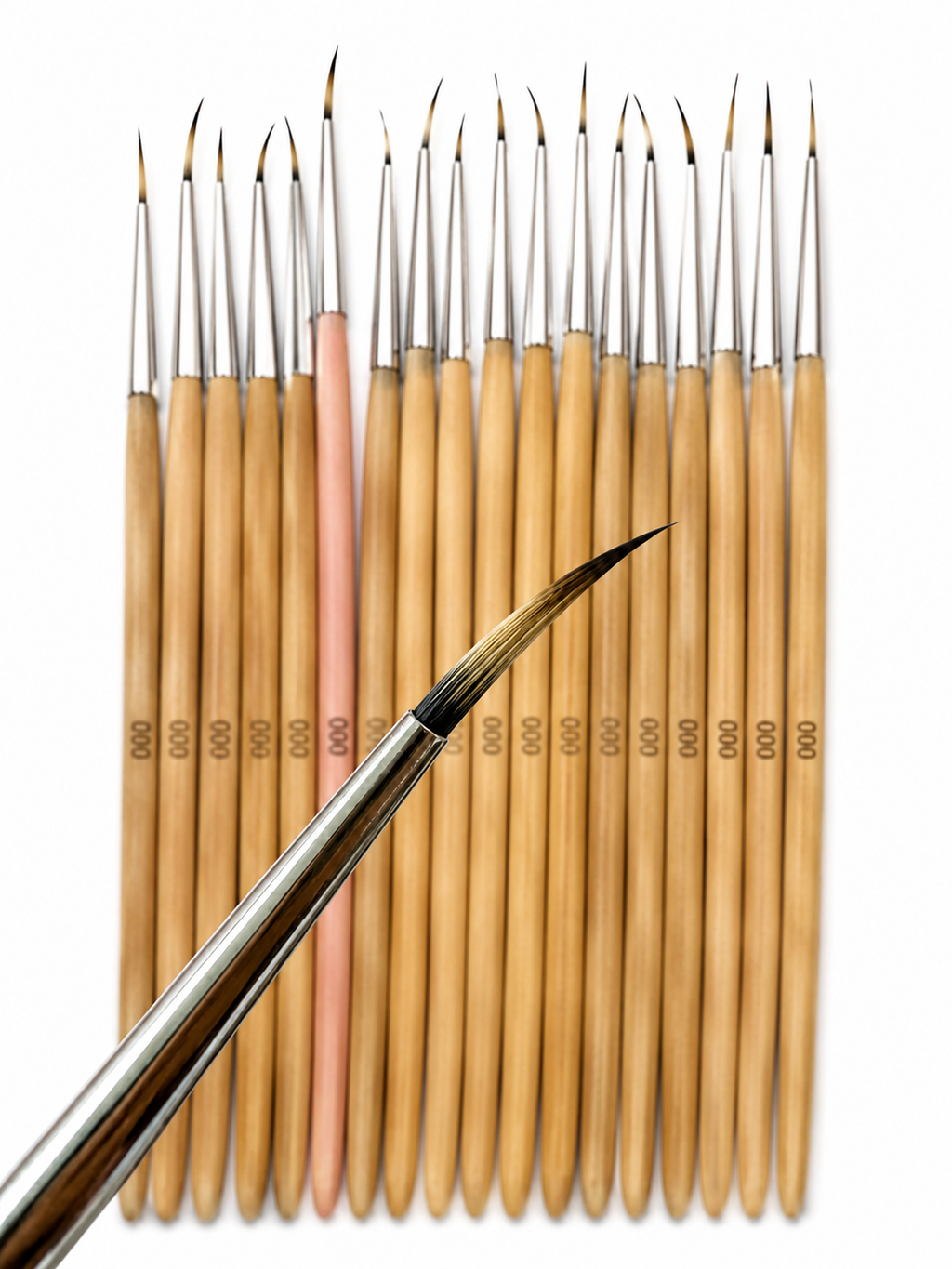 Miniature Curved Brush
