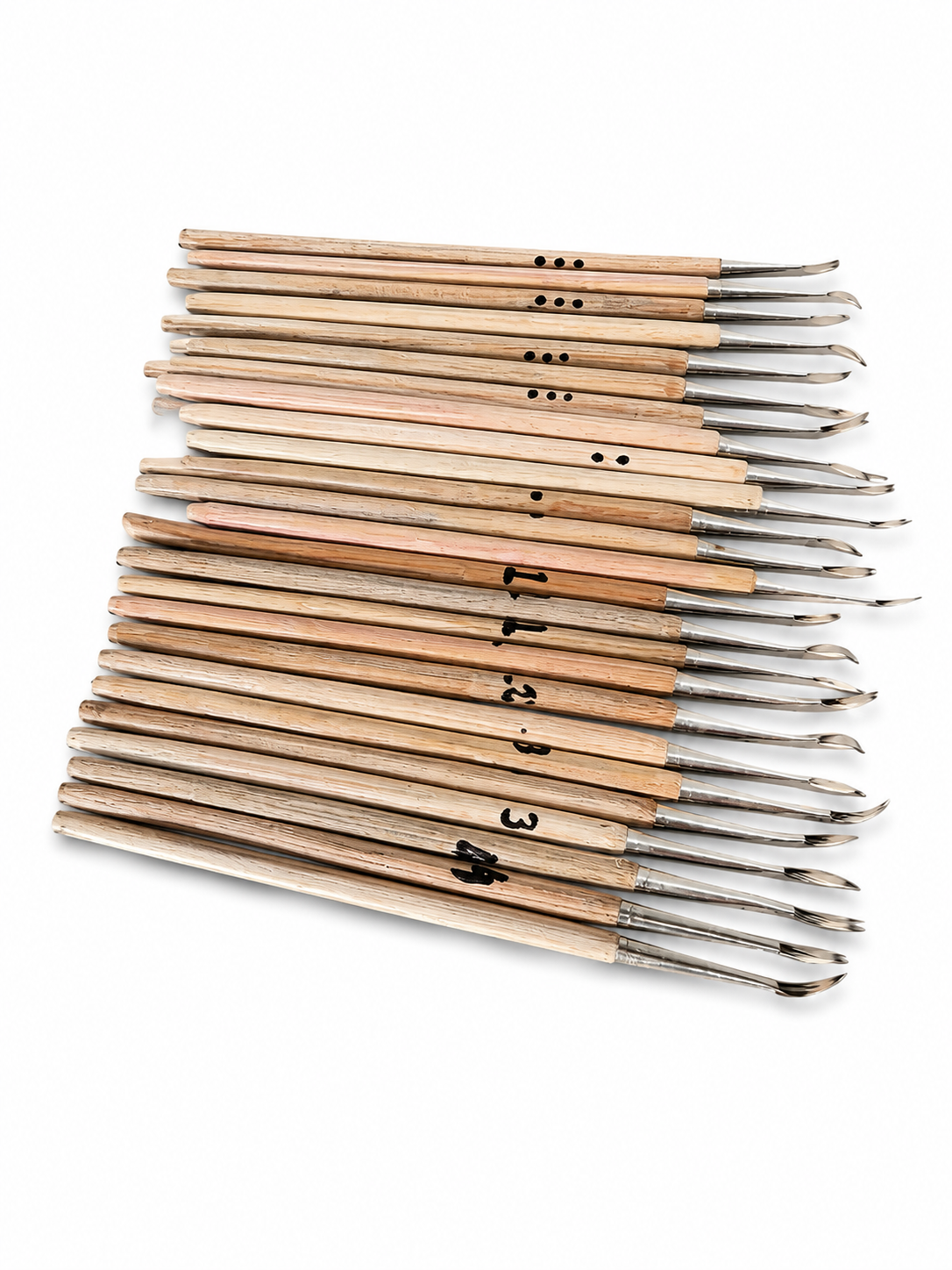 Professional Miniature Curved Brush Set