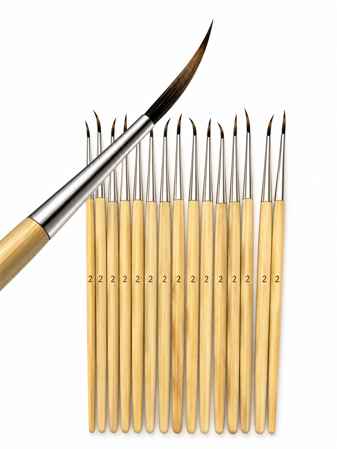 Miniature Curved Brush