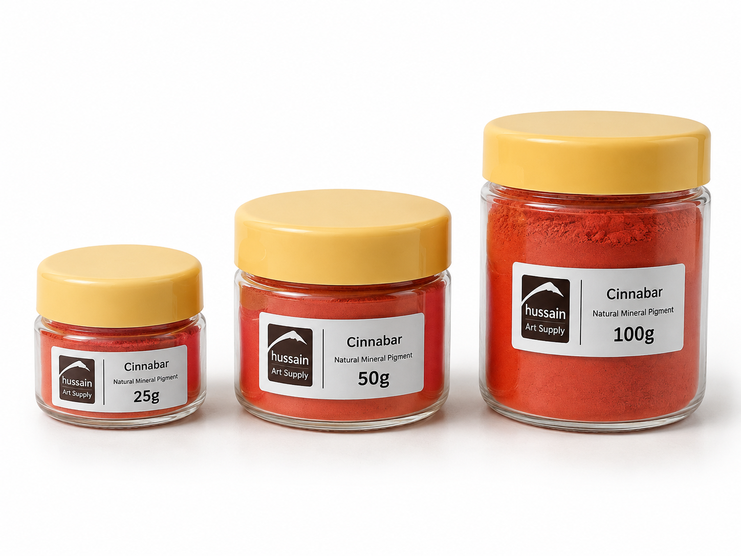 Natural Cinnabar Pigment