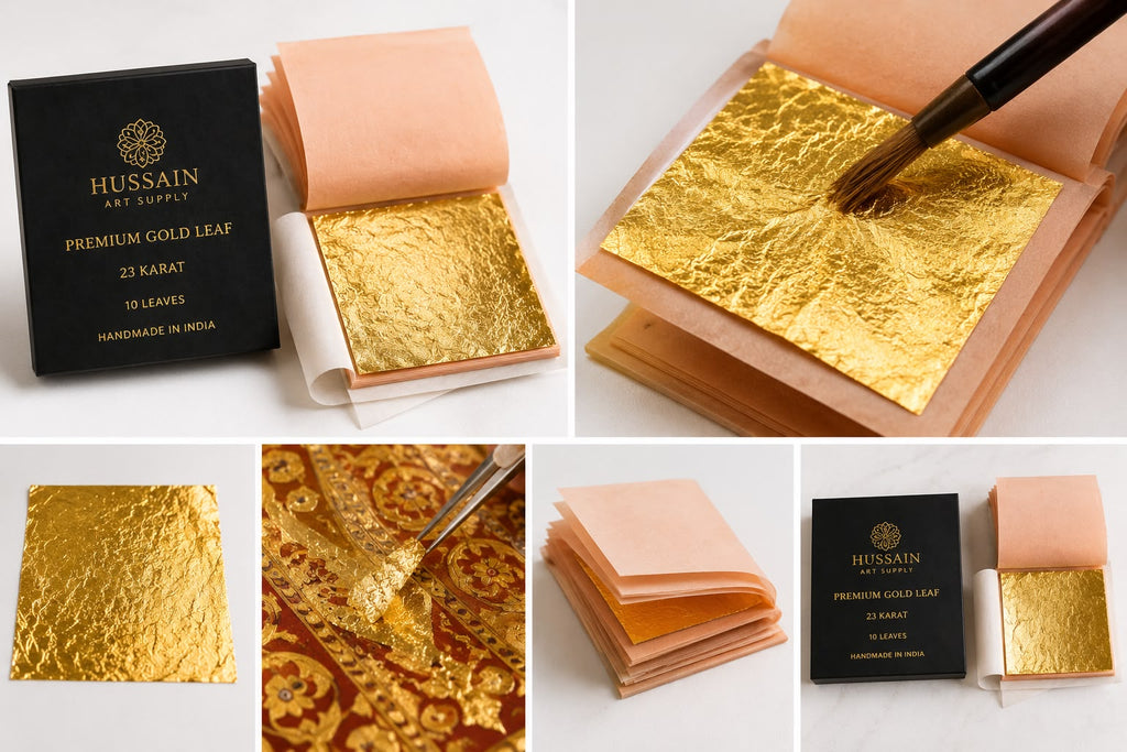 Premium Gold Leaf (Pack of 10)
