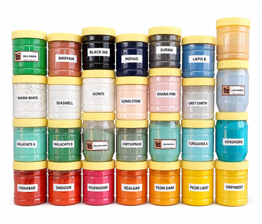 Natural Stone Pigment Powder Set – 30 Colors